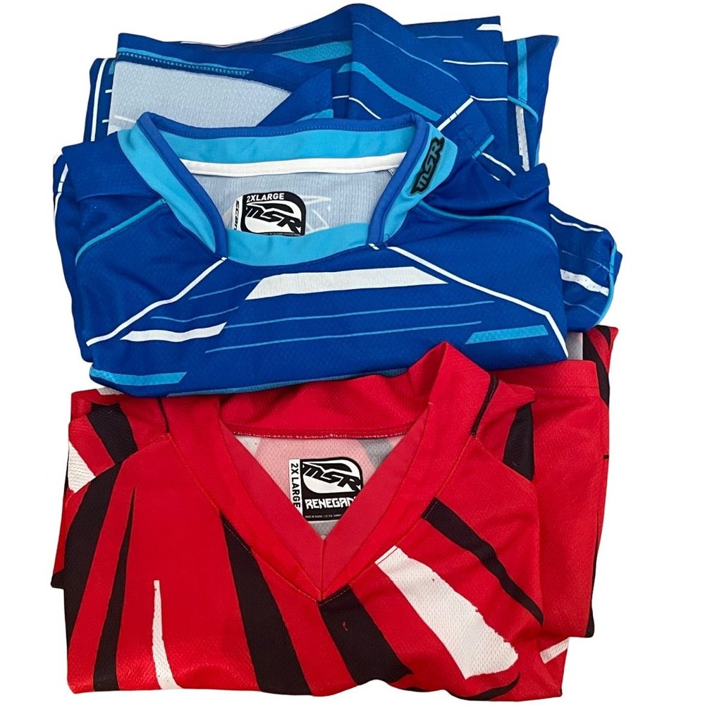 Msr Scan & Msr Renegade Racing Jersey's Motocross… - image 1